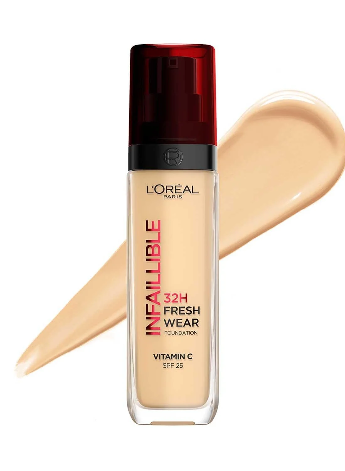 Premium Long-Wear Liquid Foundation Full Coverage Matte Finish (125 Warm Undertone, 30 mL) 8ea9n