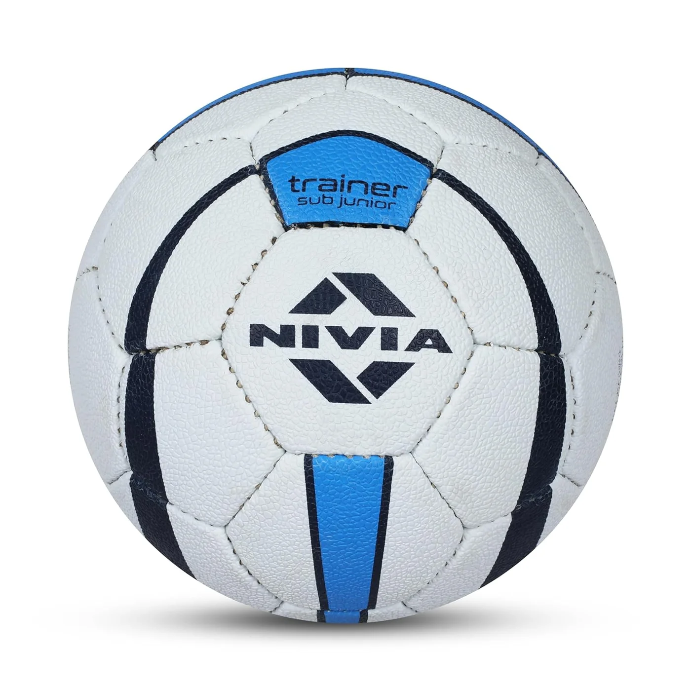 Handball Trainer Professional Grip Training Ball (White & Blue, Size 1) 2h8f2