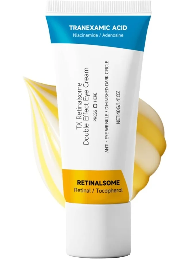 Dr. Melaxin Tx Retinalsome Double Effect Eye Cream (40g) Premium Firming Care for All Skin Types tiwdw