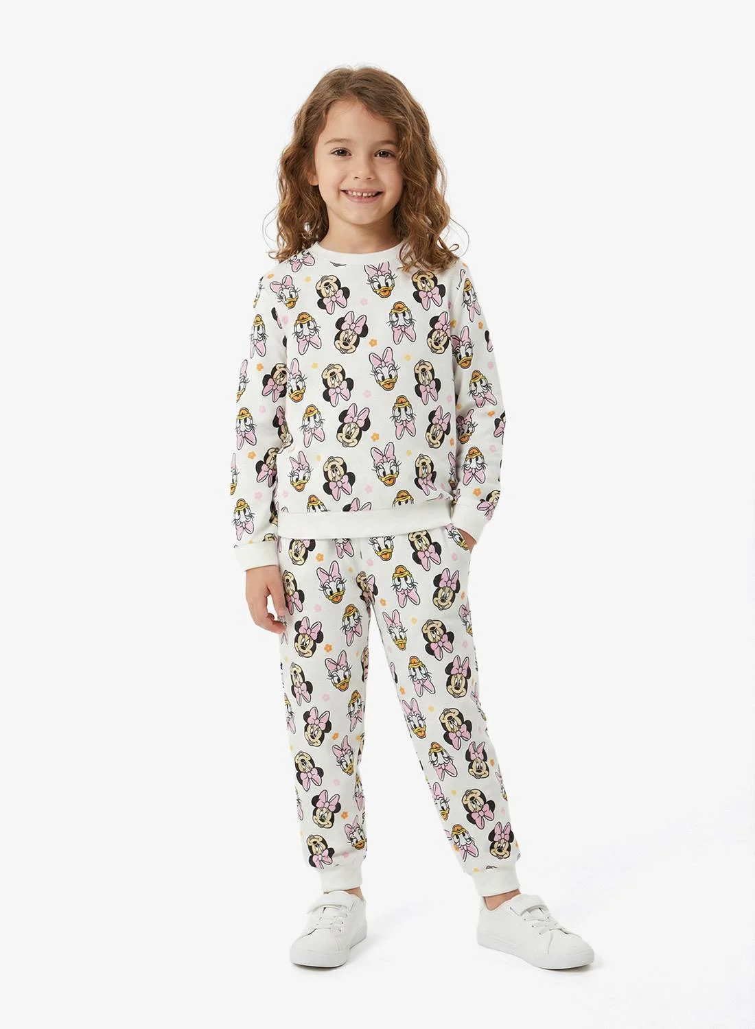 Cartoon Kids Character Graphic Sweatshirt And Sweatpants Set (Premium Cotton Blend, Unisex, 4-6 Years) wq9gb