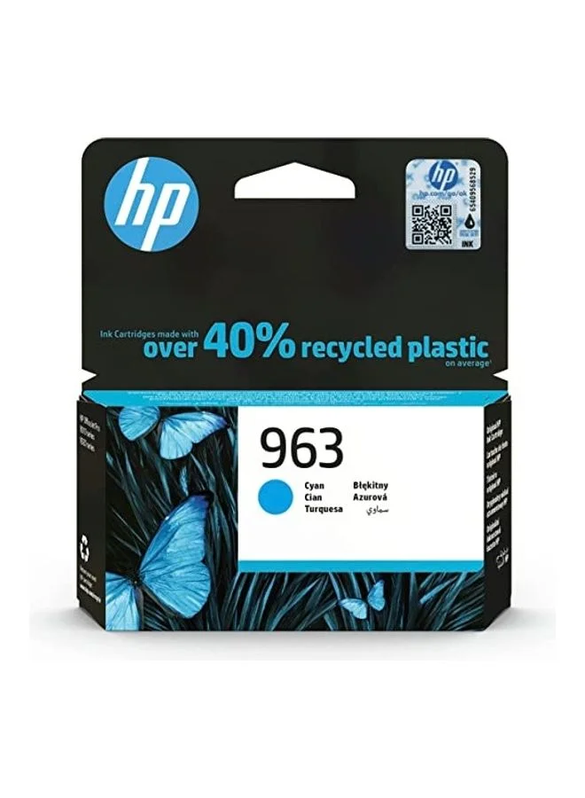 Premium Cyan Ink Cartridge (963 Series, 1 Pack) stoyr
