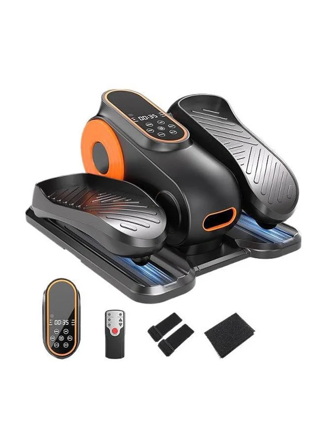 WALALLA Under Desk Elliptical Trainer, Quiet Seated Pedal Exerciser with 15 Adjustable Speeds and Remote Control for Home and Office Use idcsq
