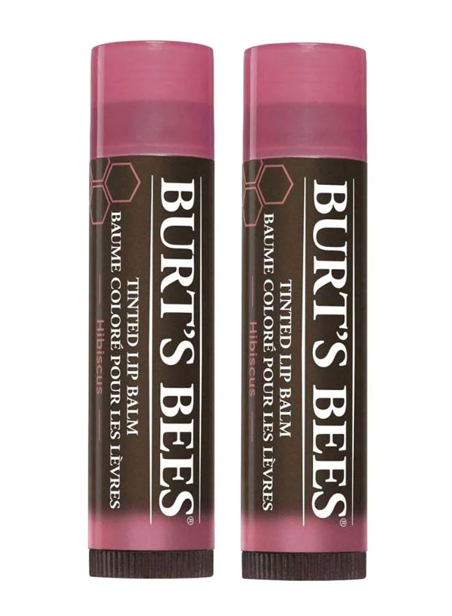 Natural Tinted Lip Balm Set (2-Piece, Moisturizing Formula, For All Skin Types) c3a0q