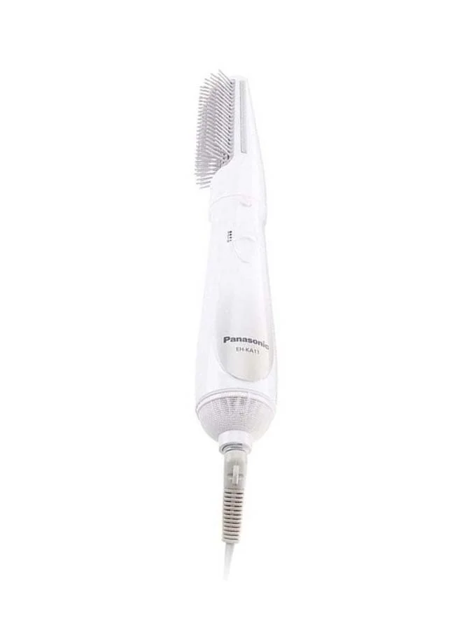 Premium Hair Styler Professional Blow Dry Brush (White, 1 Piece) k7shv