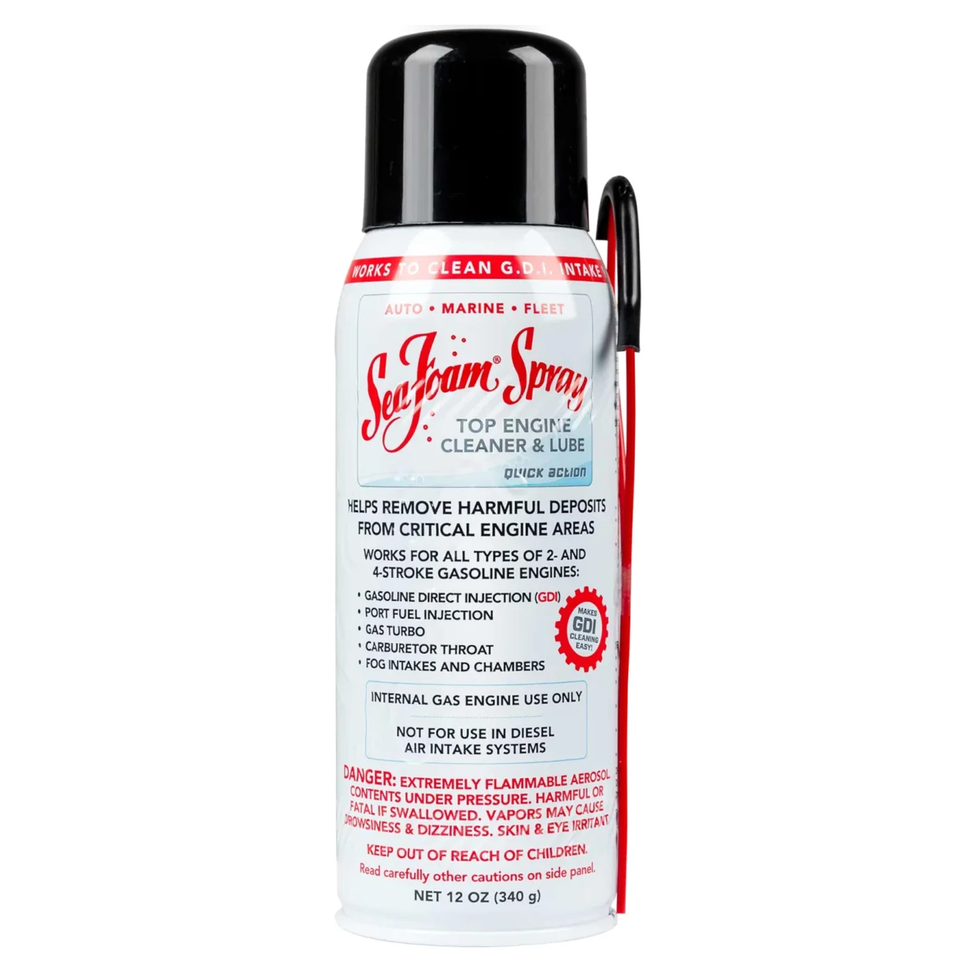 Sea Foam Engine Intake Valve Cleaner Spray (Premium Automotive Maintenance, 397 g) ns2dn