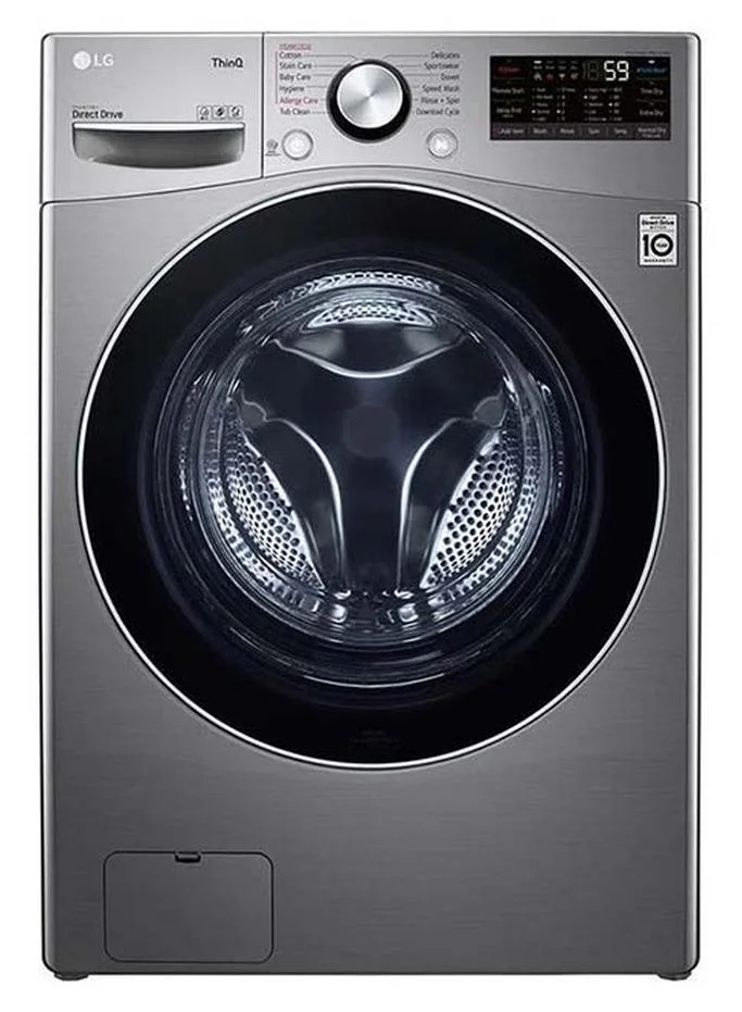 Premium Front Load Washer Dryer Combo with AI Technology and TurboWash (Silver, 13/8 kg) m4cvs