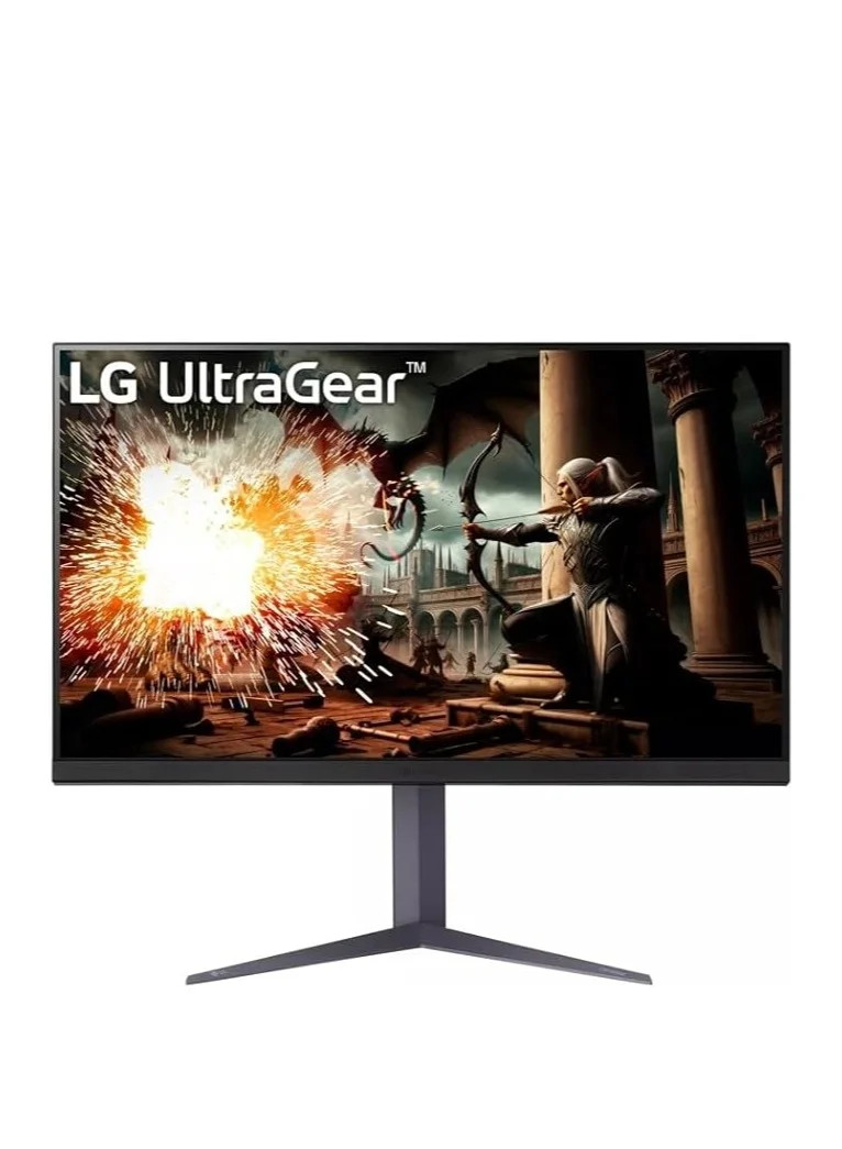 Ultra-HD 32-inch QHD IPS Gaming Monitor 180Hz 1ms Response Time (Black, 81 cm) 2yg7s
