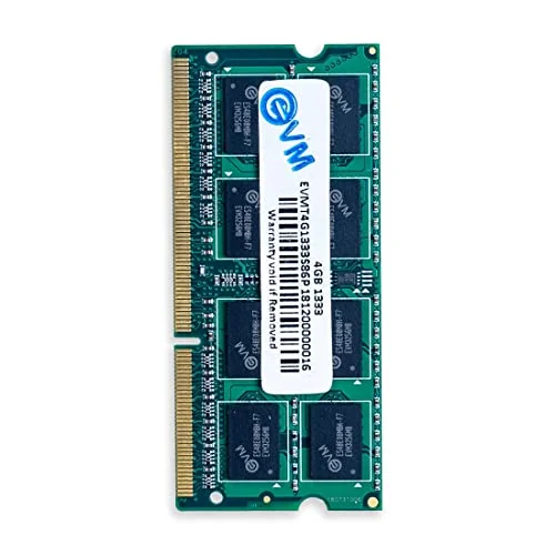 EVM 4GB DDR3 Laptop RAM 1333MHz SO-DIMM Memory Upgrade (1.5V, 204-Pin, Intel & AMD Compatible) j2j76