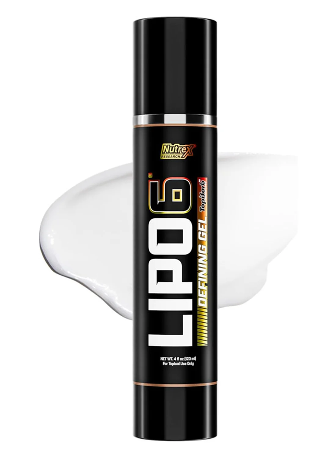 Nutrex Research Lipo-6 Defining Gel Premium Topical Formula (120 mL) qd044