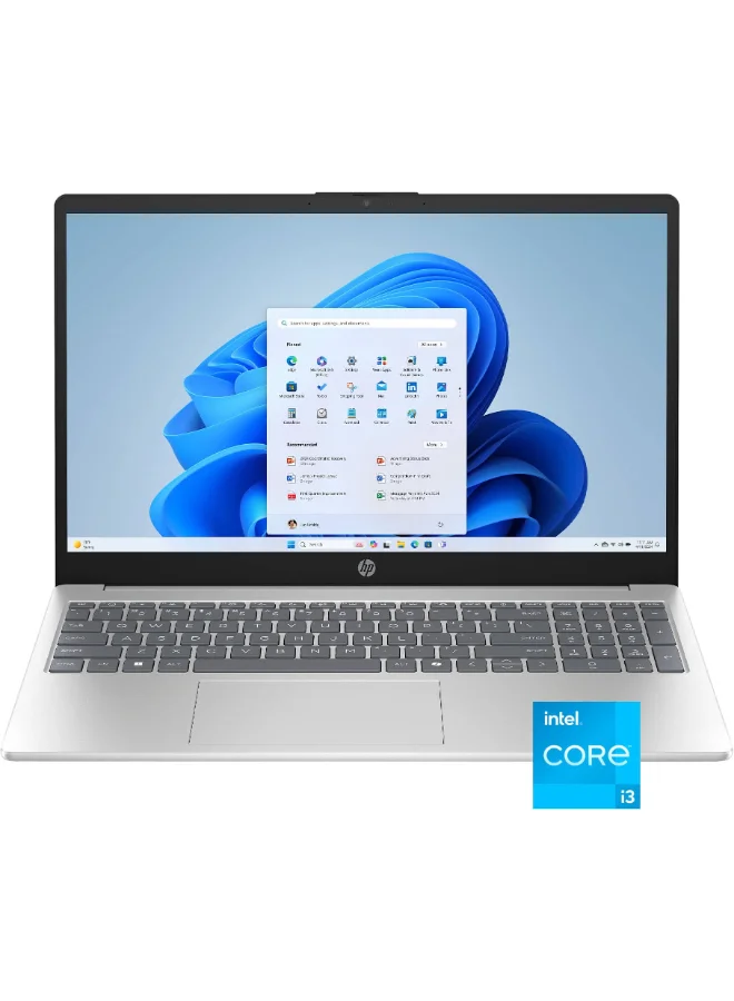 Premium 15.6 Inch Laptop HD LED Display Intel Core i3-N305 8GB RAM 128GB UFS Storage Windows 11 Home (Natural Silver, 15.6 Inch) 5nfdi