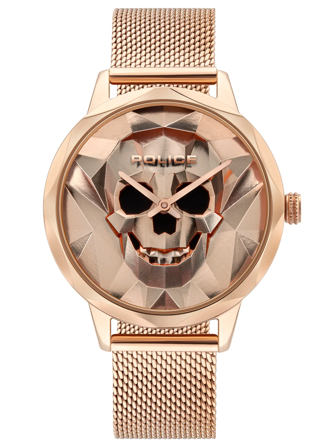 Anjar Analog Wristwatch for Women Rose Gold Tone Stainless Steel Bracelet (30mm) n334e