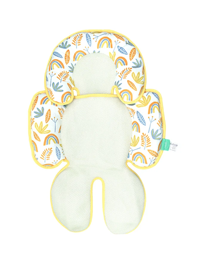 Moon Body Support Cushion for Car Seat and Stroller (Newborn, Grey, 60cm x 45cm) kktts