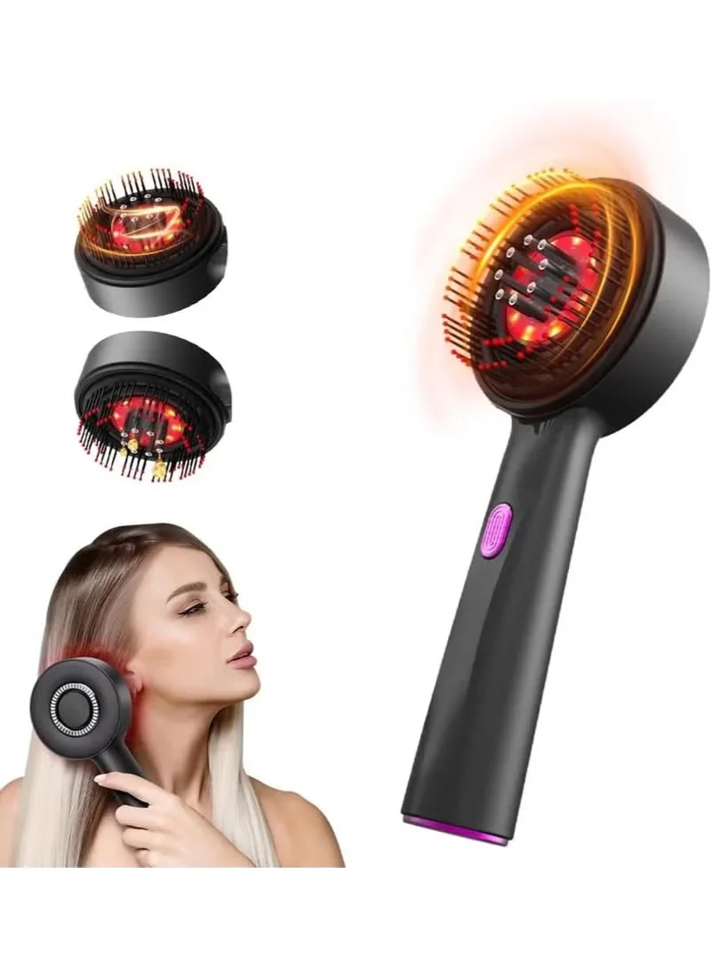 GENNEXT Electric Scalp Massager Brush with Oil Applicator (Waterproof, Cordless, Portable) for Deep Head Relaxation and Scalp Care j6kz2