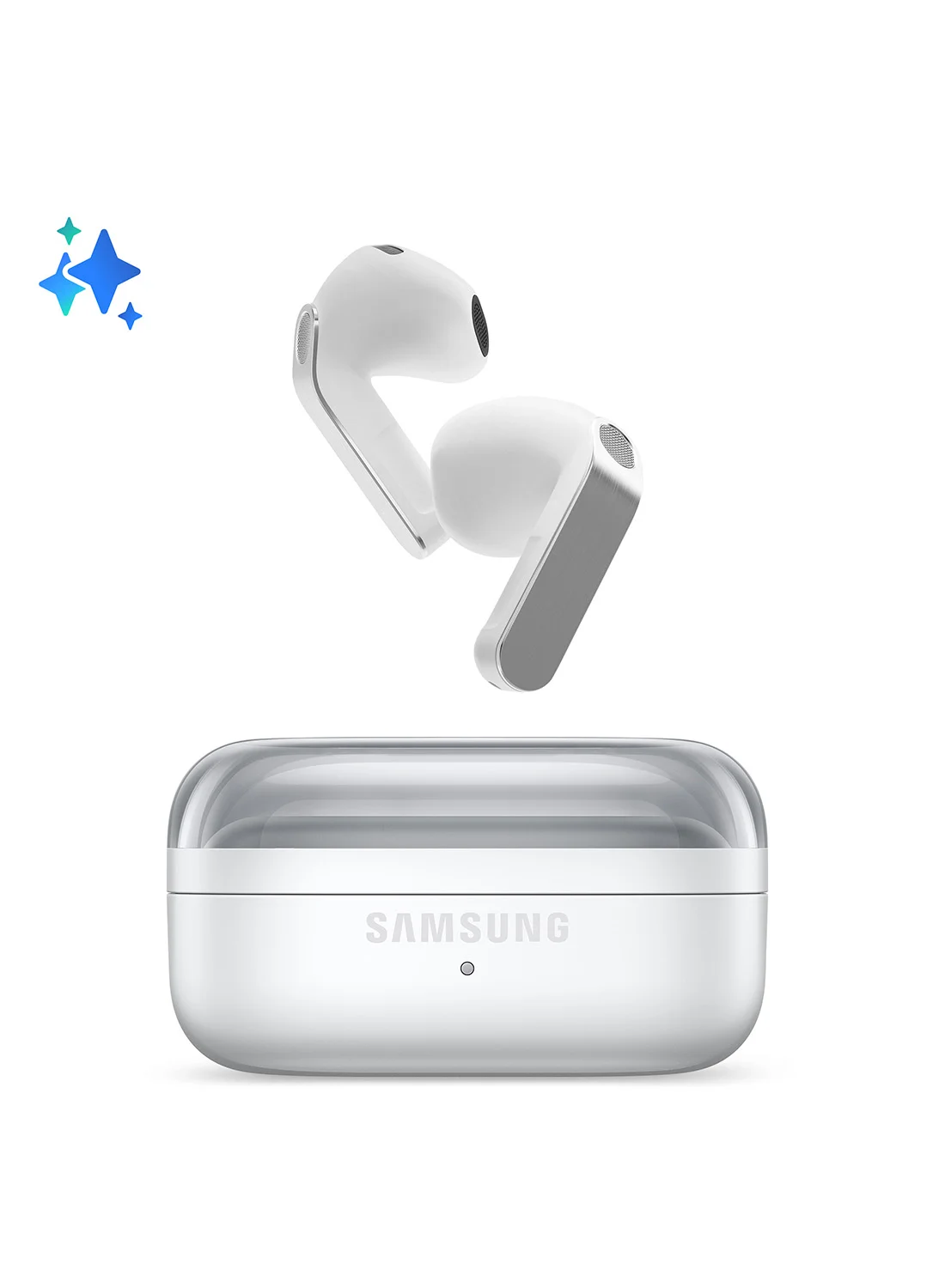 Ultra-HD Wireless In-Ear Earbuds with Adaptive Noise Control and Clear Call Technology (White) oujt6