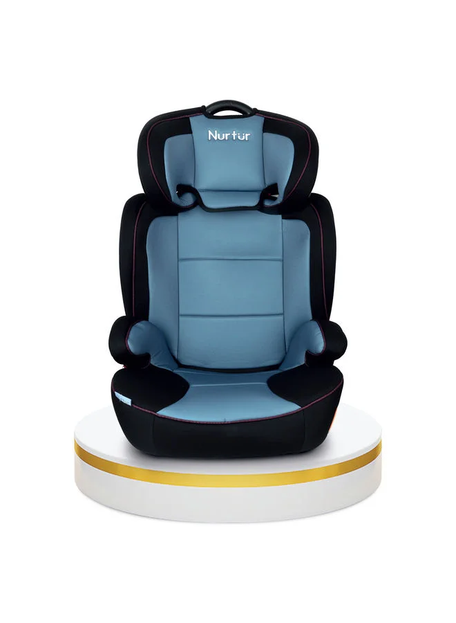 Nurtur 3-in-1 Adjustable Car Seat Booster with 5-Point Safety Harness (9 Months to 12 Years, Up to 36 kg) jyo9w