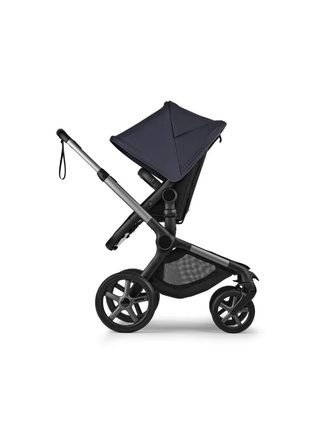 Premium Stroller Sun Canopy Replacement Fabric (Deep Indigo, Universal Fit) 6ppnj
