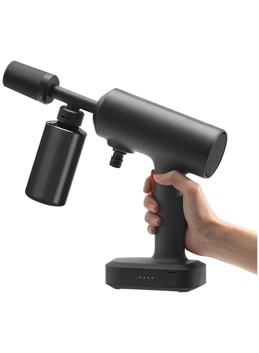 Smart Wireless Portable Car Pressure Washer High-Pressure Cleaning Tool (1.1kg, 160L/h, 1.5MPa, 2000mAh) v72tp