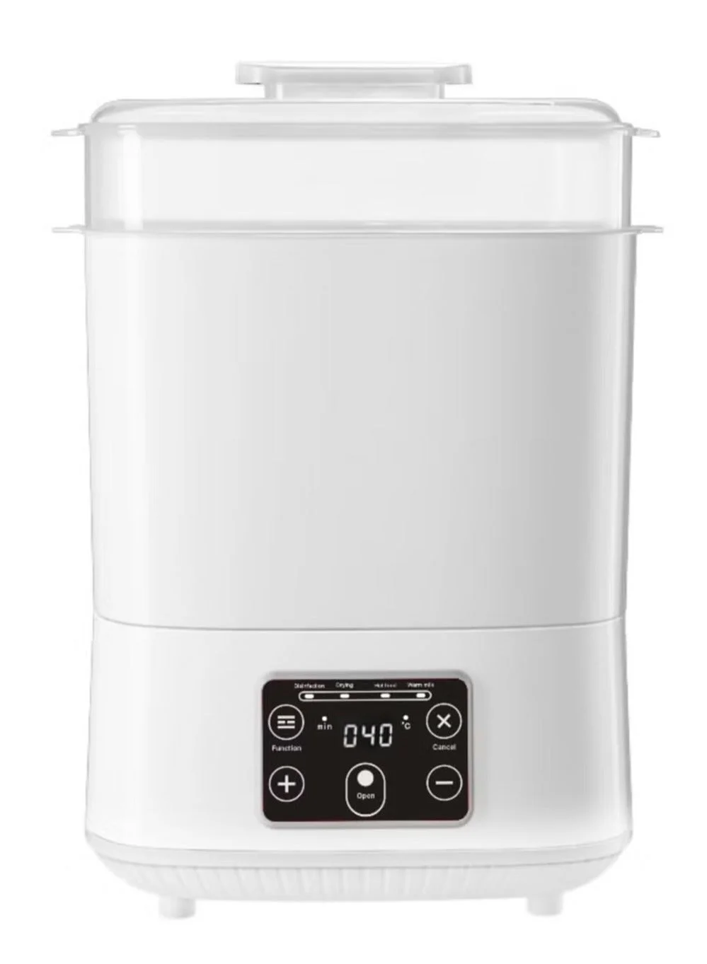 EzzySo 5-in-1 Electric Steam Sterilizer and Warmer for Baby Essentials (Premium Multi-Function Device) 8vs21