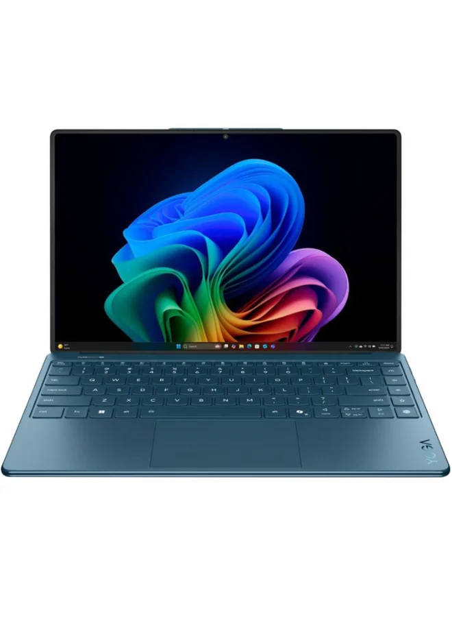 Premium Slim Laptop 14-inch WQUXGA Display, Intel Core Ultra 7, 32GB RAM, 1TB SSD, Windows 11, English & Arabic Keyboard (Tidal Teal) h2vf1