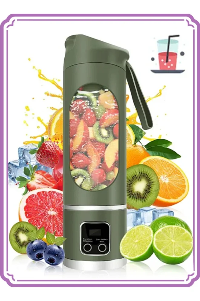 APEX Portable Electric Blender Personal Smoothie Juicer (Rechargeable, 350 mL) tg4ds