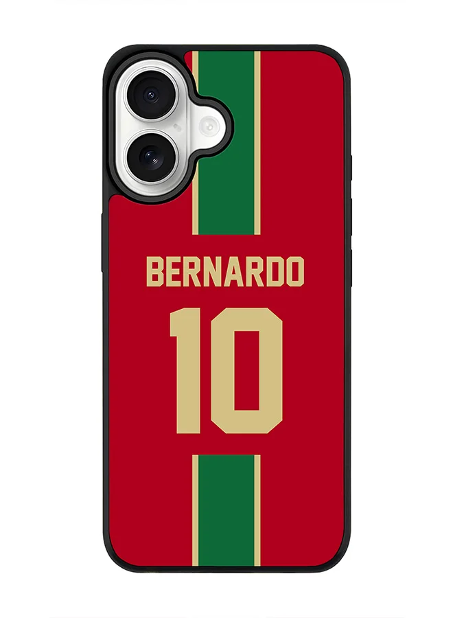Stylizedd Magnetic Protective Case for Smartphone 17 Slim Polycarbonate Cover with Football Portugal Design (1 Piece) q0pxv
