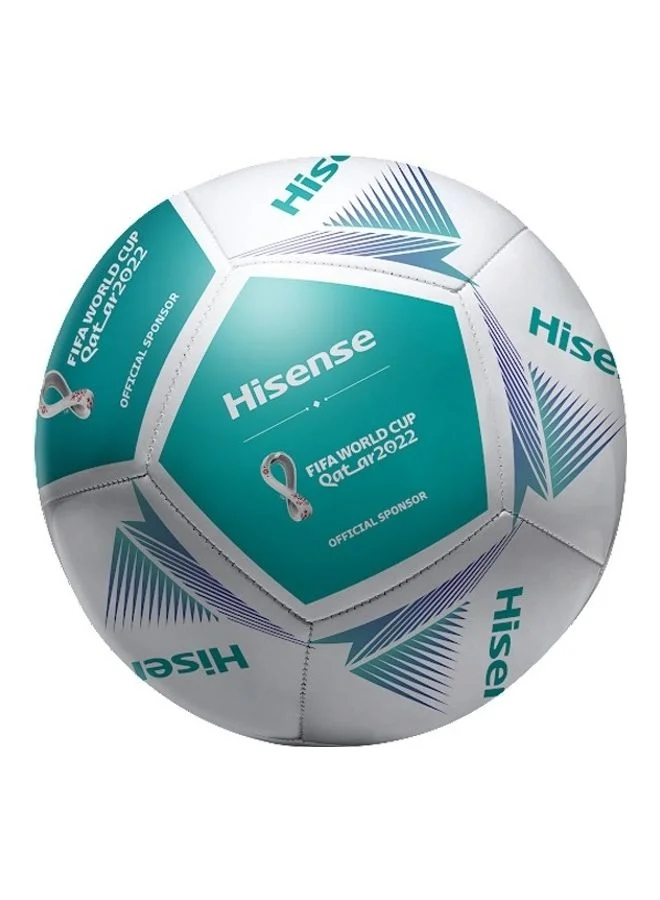 Premium FIFA World Cup Qatar 2022 Official Licensed Football (Multicolour, Size 5) b62kn