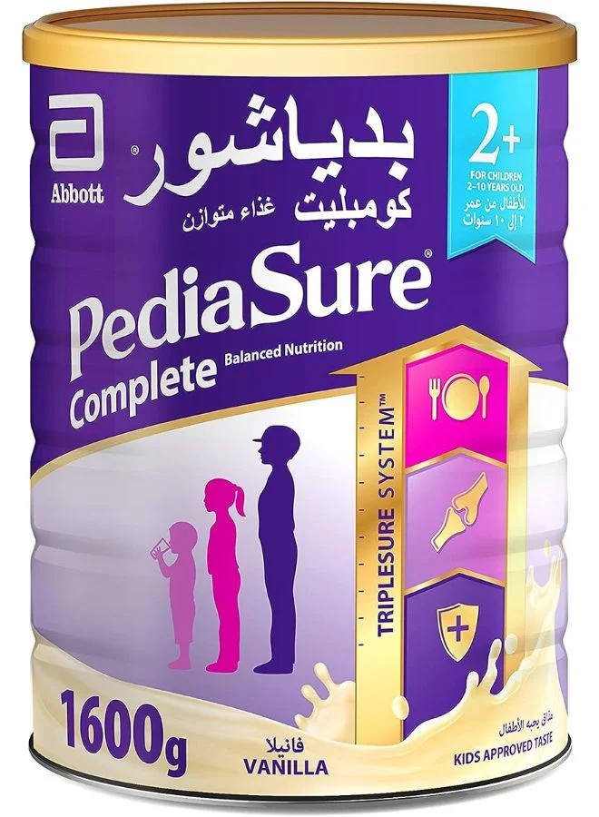 Premium Balanced Nutrition Milk Powder Vanilla Flavor (1600g) For Kids 2-10 Years yepmc