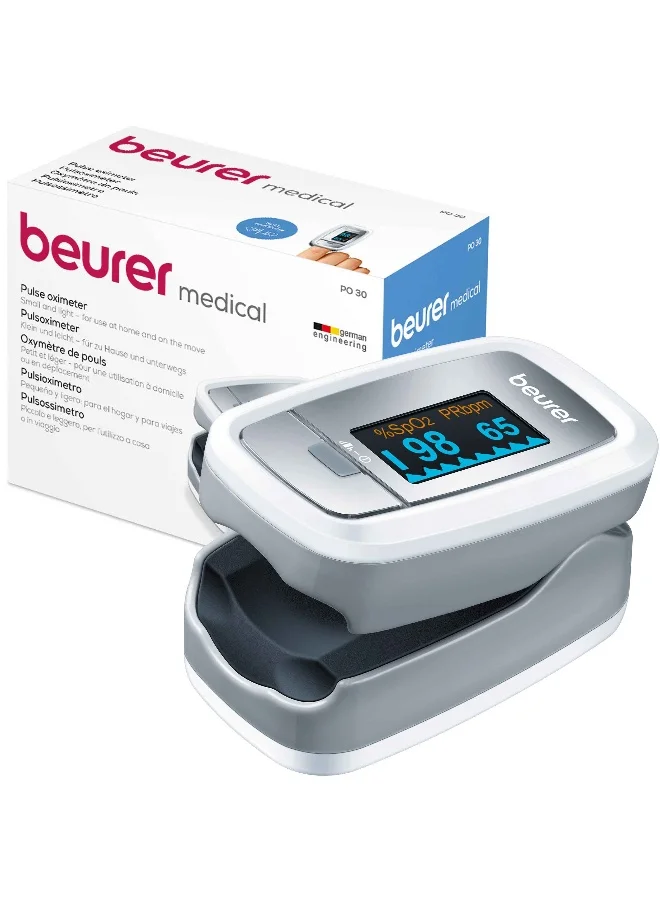 Pulse Oximeter Digital Blood Oxygen & Heart Rate Monitor (Premium, Home Use) m7fwx
