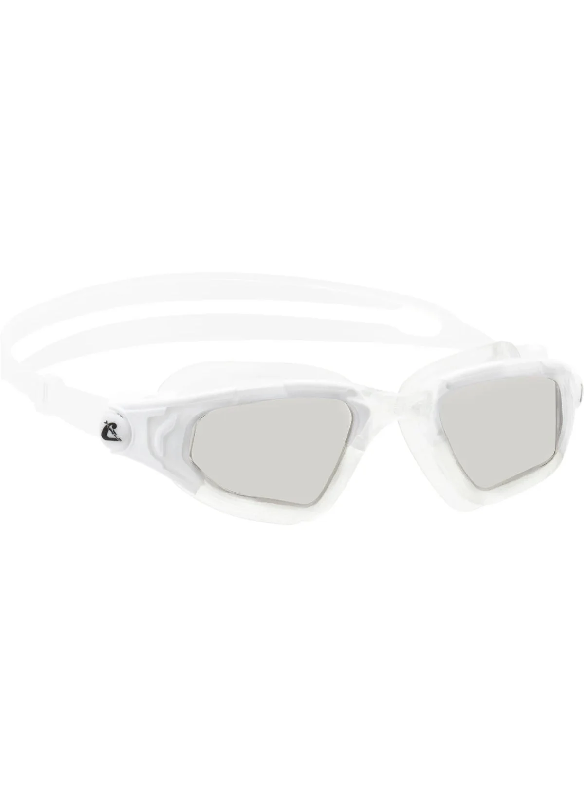 Vortex Professional Swim Goggles Anti-Fog Mirrored Lens (Clear/Silver, One Size) wgwcm