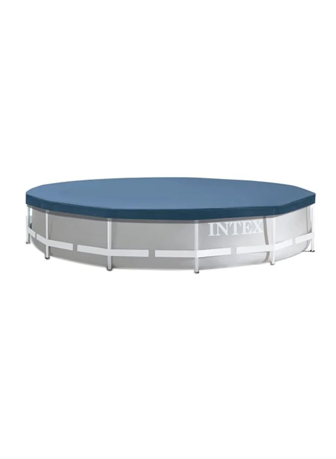 Premium PVC Round Pool Cover Durable Protective Tarp for 366cm Diameter Pools (Clear, 366cm) a2o2h