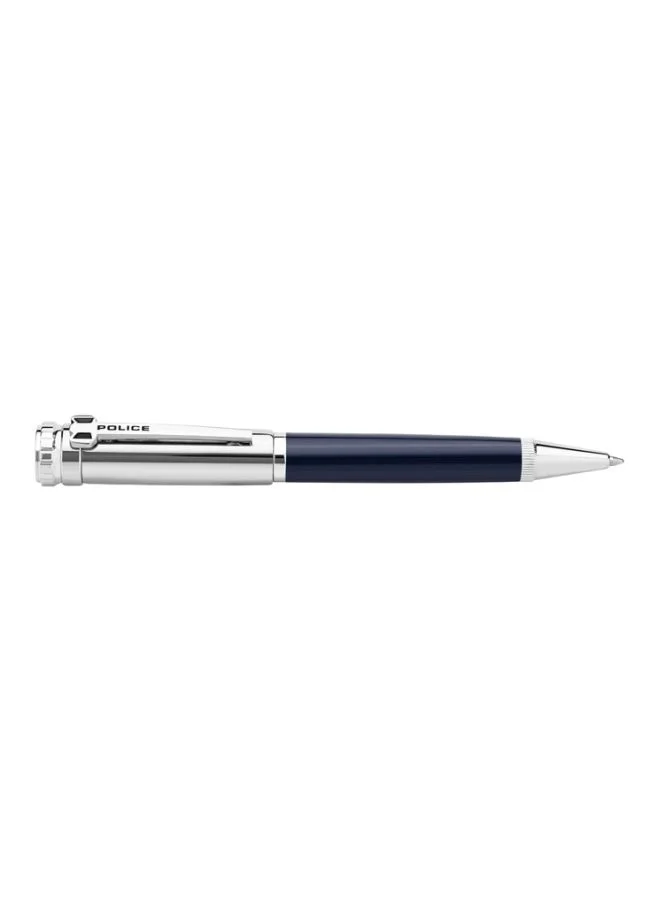 POLICE Stylus Ballpoint Pen Premium Dual-Function Writing Instrument (Silver, 14 cm) pnn9t