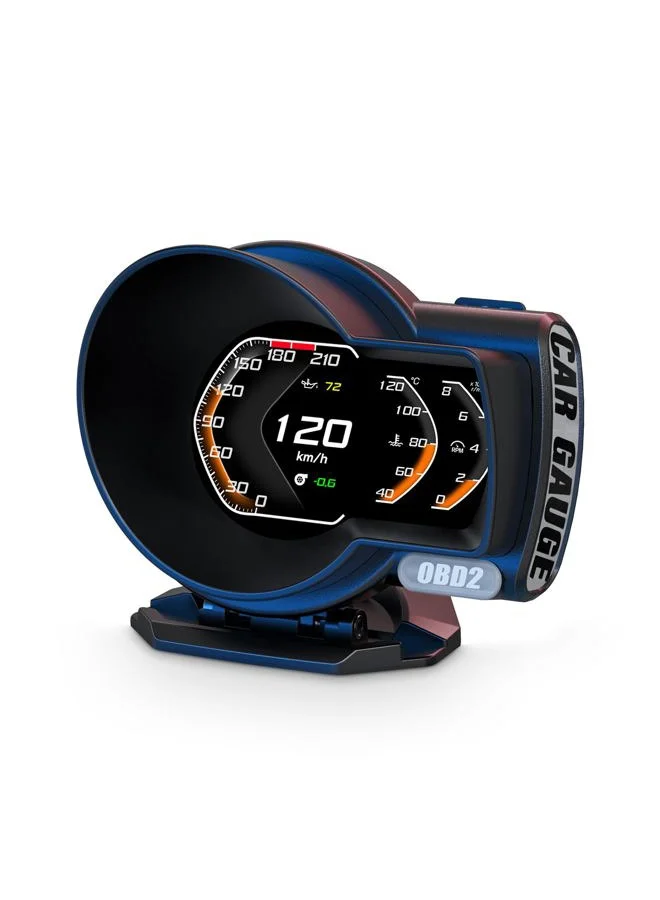 Wiiyii F8 Plus Car HUD Head Up Display OBD2 GPS Digital Speedometer (RPM, Water Temp, Voltage, Fuel Consumption) nr44b