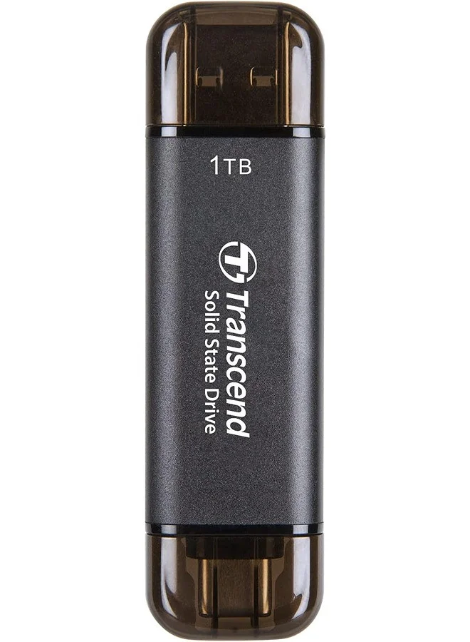 Transcend External SSD ESD310C Portable Solid State Drive (10Gbps, 1 TB) gppb8