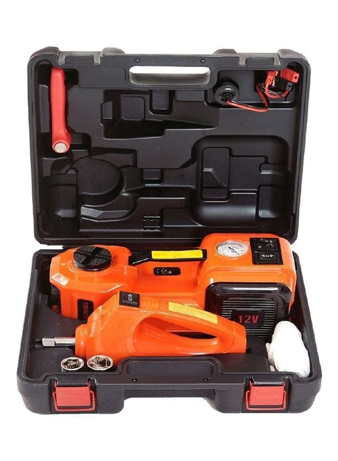 Premium Electric Hydraulic Floor Jack and Impact Wrench Kit (Heavy-Duty Alloy, For Cars and Trucks) m20fb