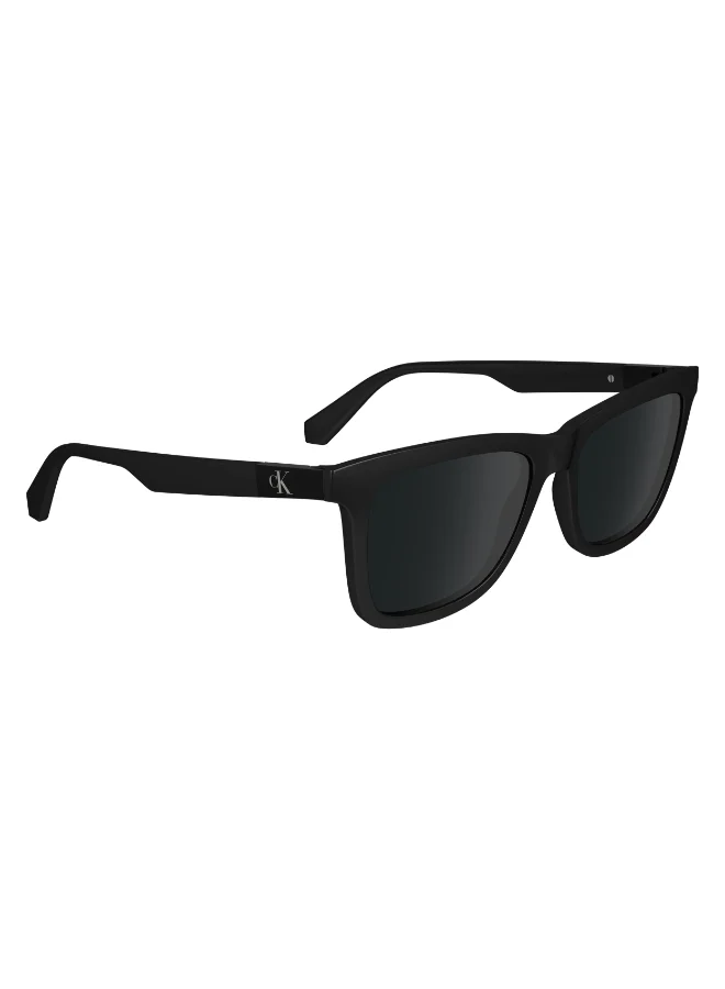 Premium Full Rim Injected Sunglasses for Men and Women (Black, 54mm) tqzqr