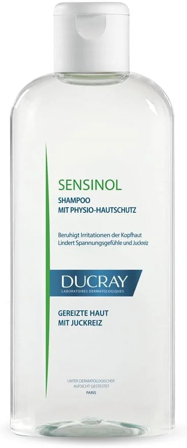 Sensinol Soothing Shampoo for Dry and Itchy Scalp Dermatological Hair Care (200 mL) 404js
