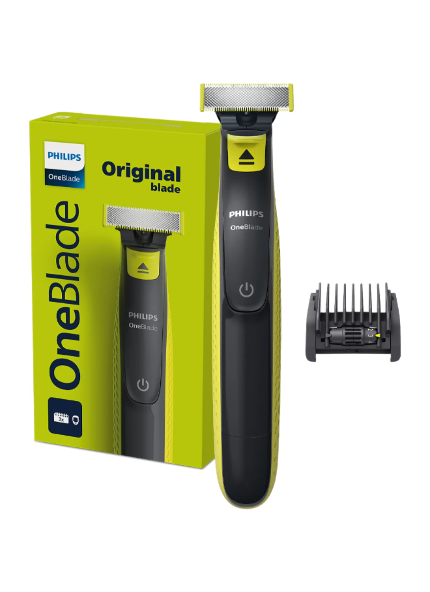 Professional Hybrid Electric Shaver and Trimmer for Face and Body (Lime Green, 1 Piece) a0vvg