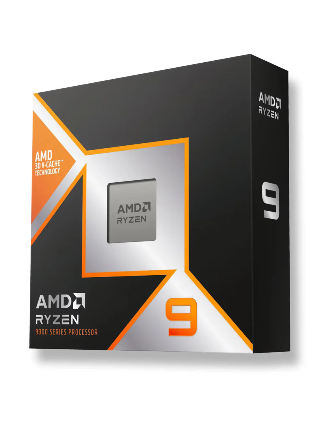 Premium 12-Core Desktop Processor with 3D V-Cache Technology, 5.5 GHz Max Boost, PCIe 5.0 and DDR5 Support for High-Performance Gaming and Workstations (Silver) pzzni
