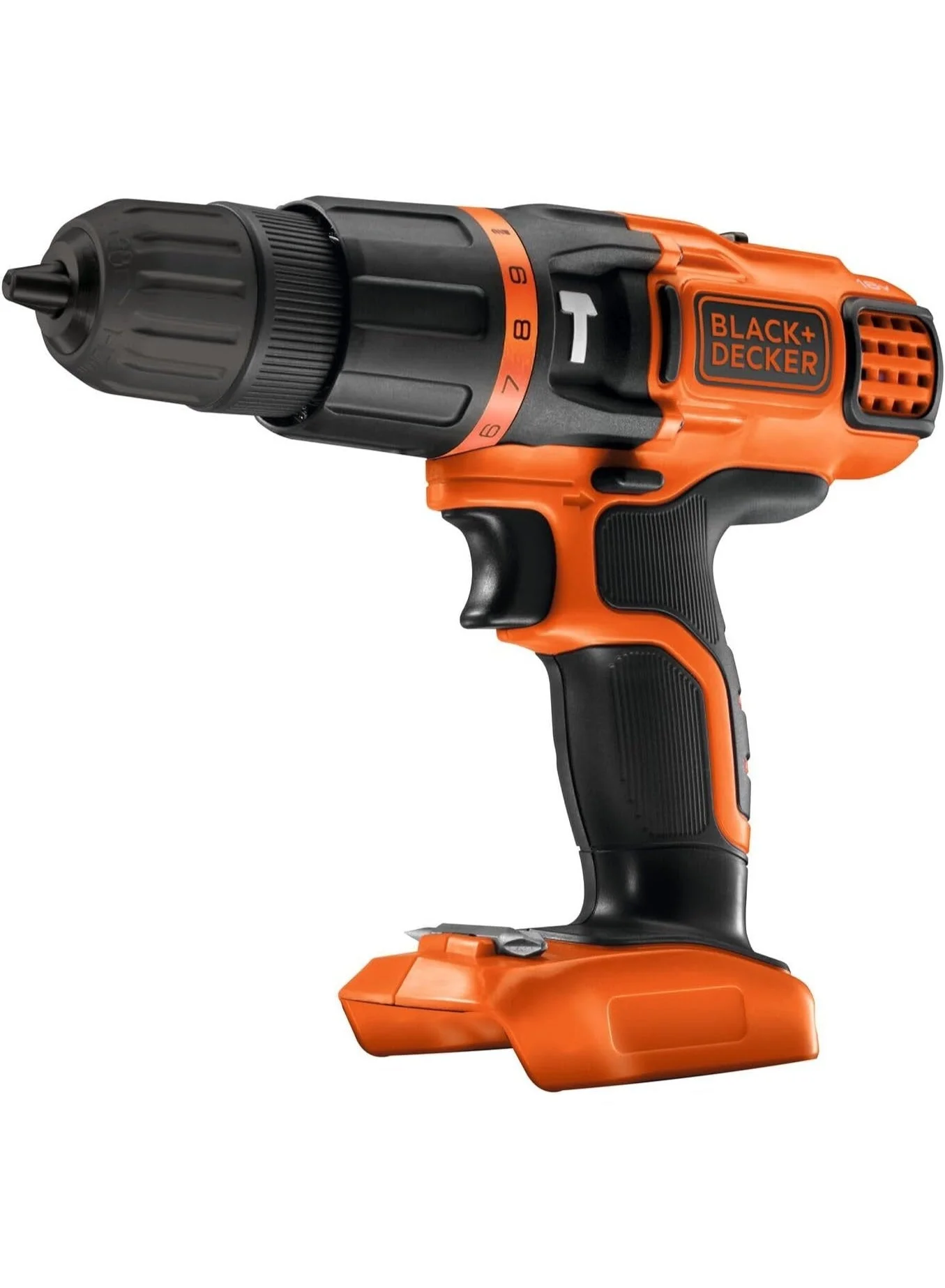 Premium Cordless Hammer Drill 18V with 11 Torque Settings for Heavy-Duty Construction and Home Improvement (Black, 18V) 2ynd2