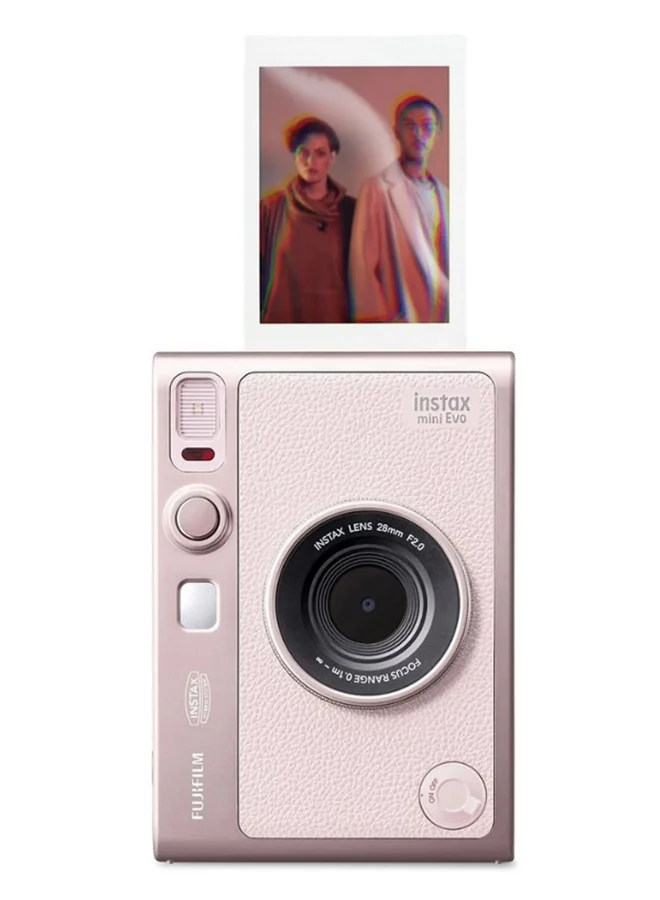 Premium Hybrid Instant Camera Gentle Rose (Compact Digital and Film Printing, 10 cm x 12 cm) jqpvq