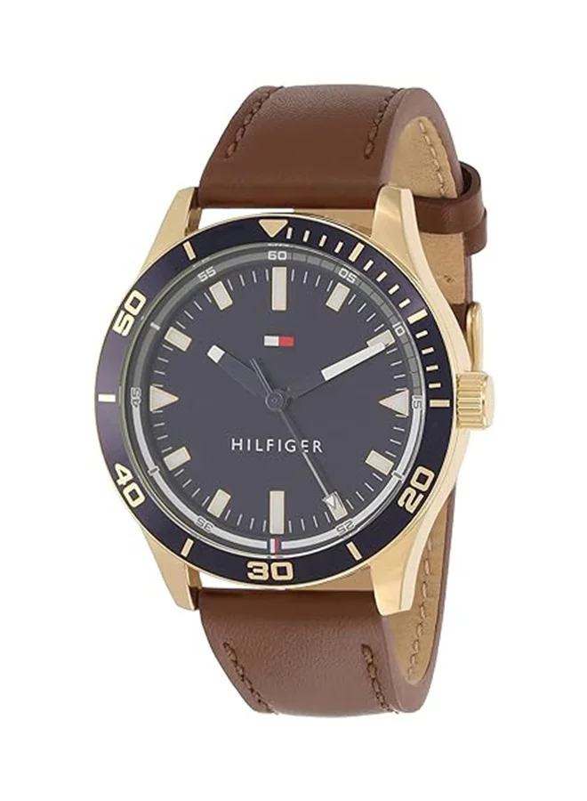 Premium Analog Quartz Wrist Watch Round Dial Classic Design (For Men, 44mm) fqy9u
