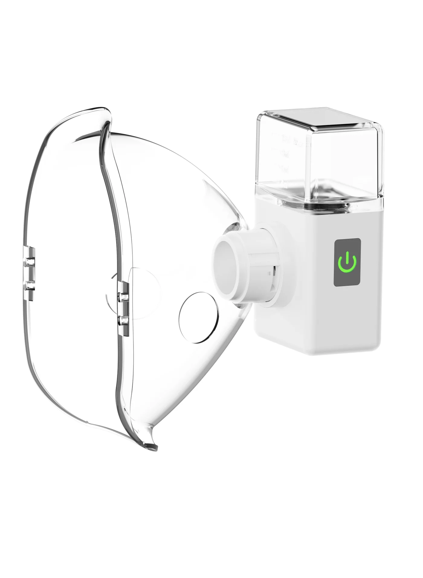 Green Lion Portable Mini Nebulizer with Self-Cleaning Mode (Dual Power Option, 10 mL) vxgqy