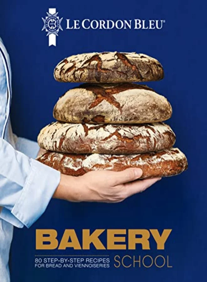 Bakery School 80 Step-by-Step French Pastry Recipes Hardcover Book for Home Bakers 2u4q0