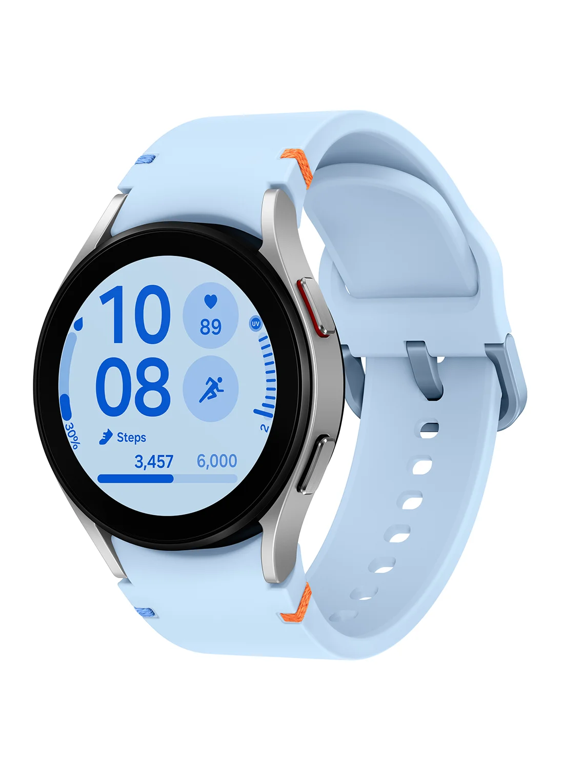 Ultra-HD Smartwatch FE 40mm GPS Fitness Tracker (Silver, 40 mm) u24u4