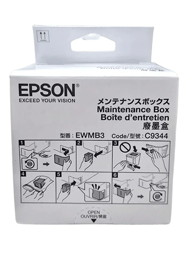 Premium Ink Maintenance Box for Inkjet Printers (C9344, Black) ktbwd