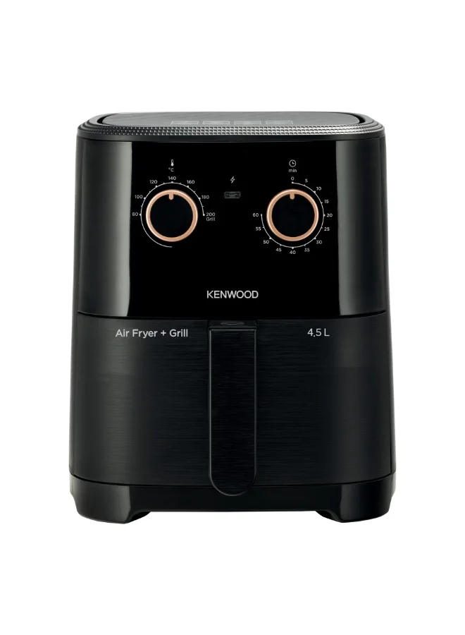Premium Air Fryer and Grill XL with Rapid Hot Air Circulation (Black, 4.5 L) iv7sz