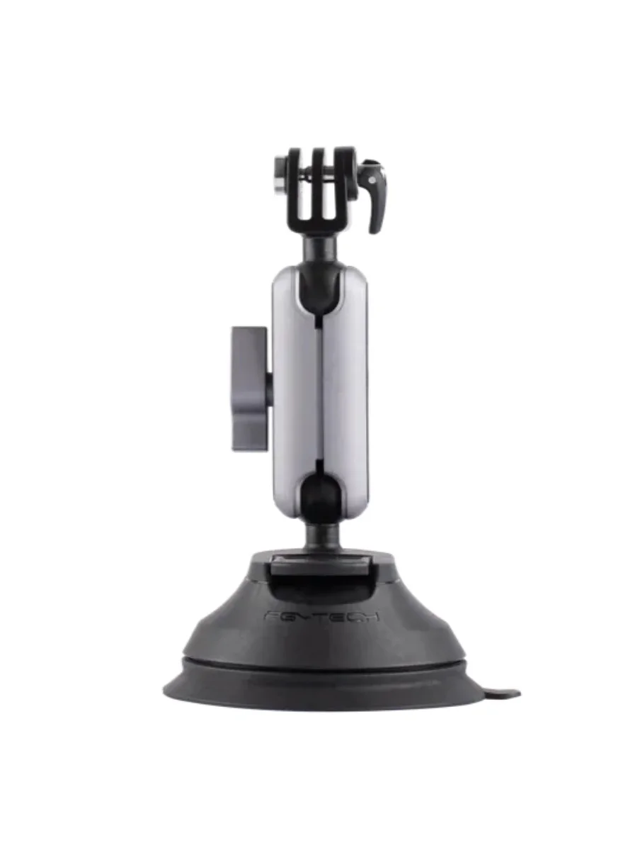 Premium Suction Cup Camera Mount for Action Cameras (360¡ã Adjustable Double Ball Joint, Stable Car Dashboard Holder) l4i4c