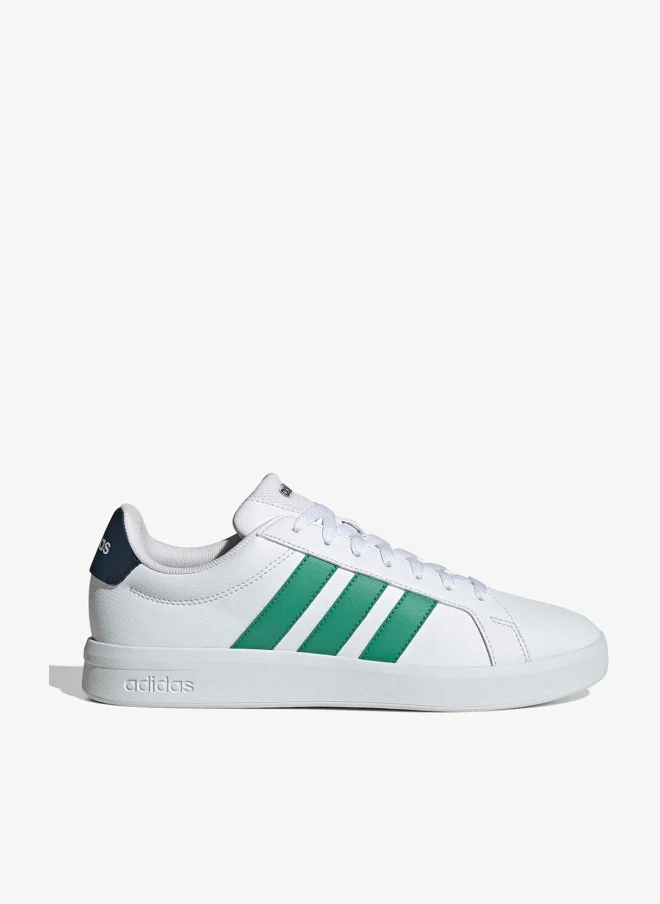 Sport Grand Court Base 3 Premium Casual Sneakers for Men and Women (White, 42 EU) pwy7l