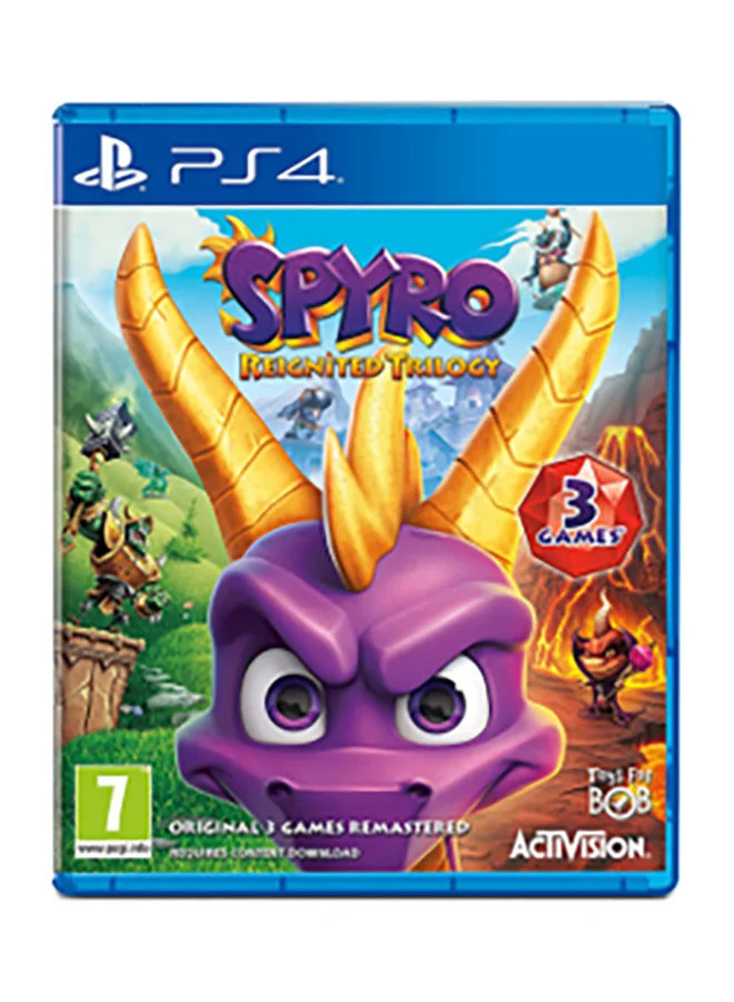 Spyro Reignited Trilogy Gaming Software for Console (Standard Edition, 1 Disc) 0c023