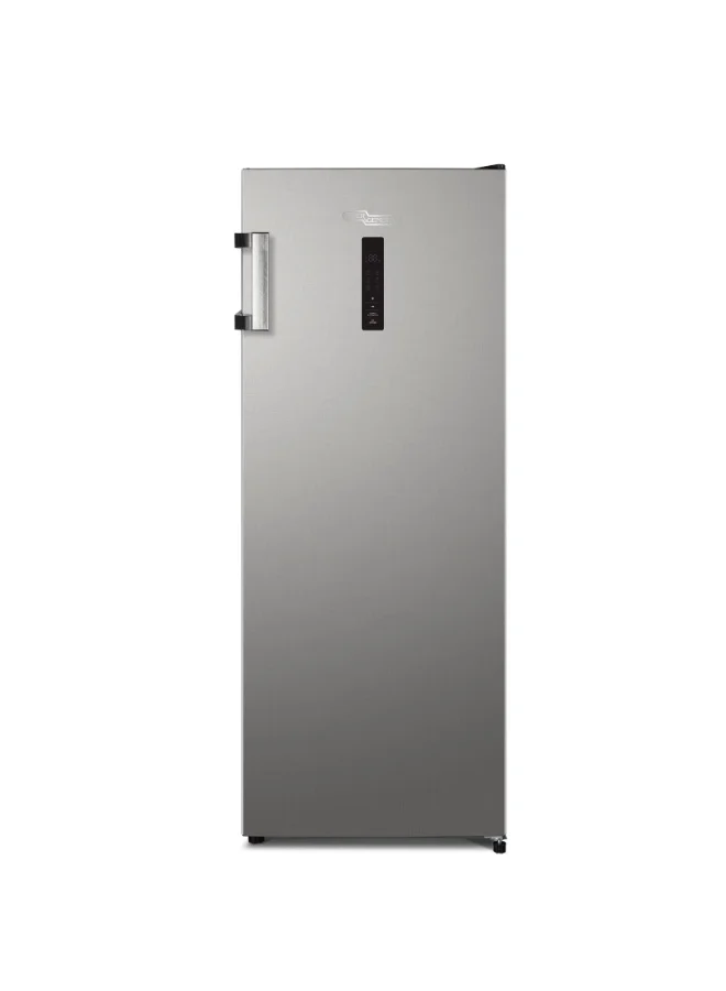 SUPER GENERAL Upright Freezer with Inverter Compressor and No Frost Technology (215L, Silk Inox) 24qzv